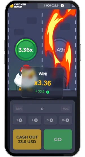 Chicken Road win x3.36