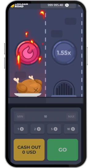Chicken Road – förlorad runda med grillad kyckling
