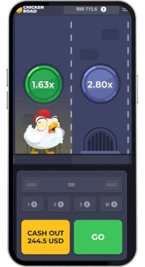 Chicken Road – saut à 1,63x
