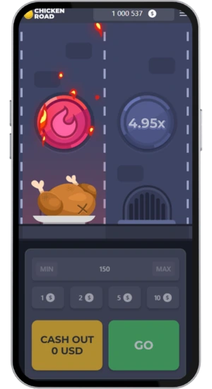 Chicken Road – tabt runde med stegt kylling