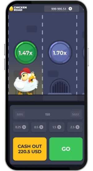 Aktywna runda Chicken Road