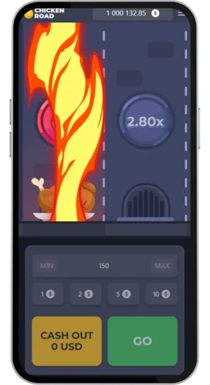 Chicken Road echec par flamme