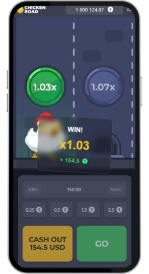 Chicken Road x1.0 3 Gewinn