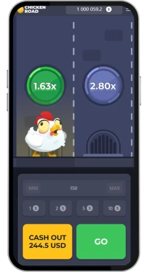 Chicken Road wyplata przy x1.63