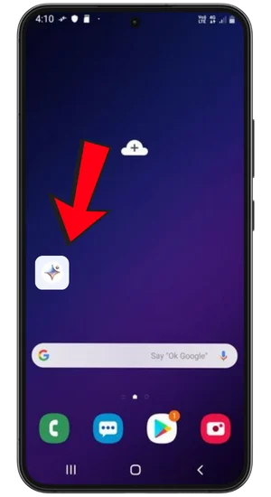 Lancer l’app