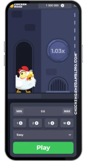 Écran de pari Chicken Road