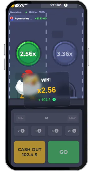 Chicken Road slot big win moment with a large multiplier payout